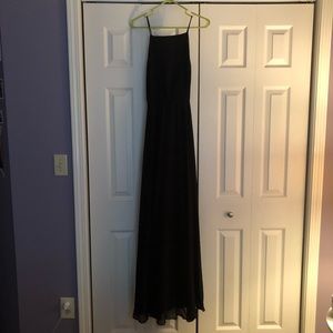 Mythical Kind of Love Black Maxi Dress Size L